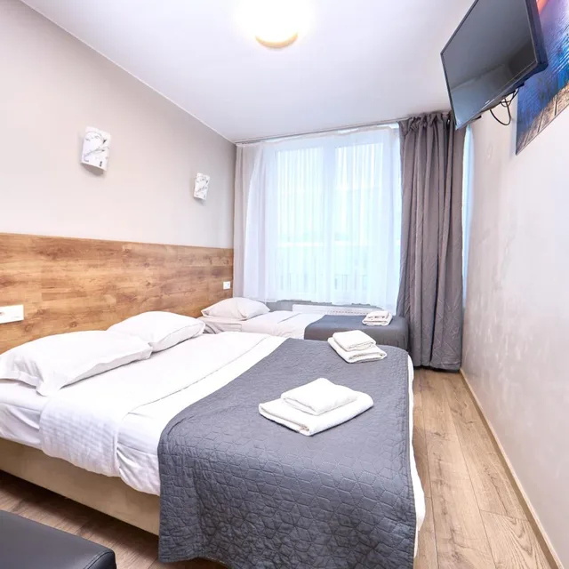 غرفة ثلاثية بسرير فردي، Hotel City Center 1/8
