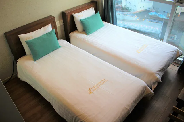 غرفة ديلوكس بسريرين منفصلين، Myeongdong Merlin Hotel 2/6