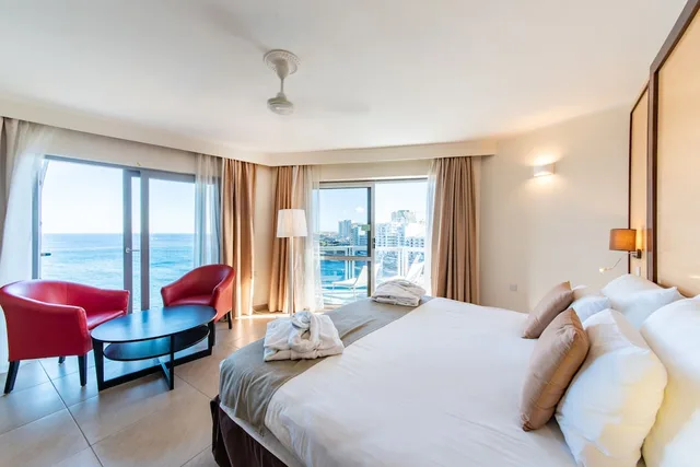 جناح جونيور بسرير مزدوج بإطلالة على البحر، Preluna Hotel & Spa 5/10