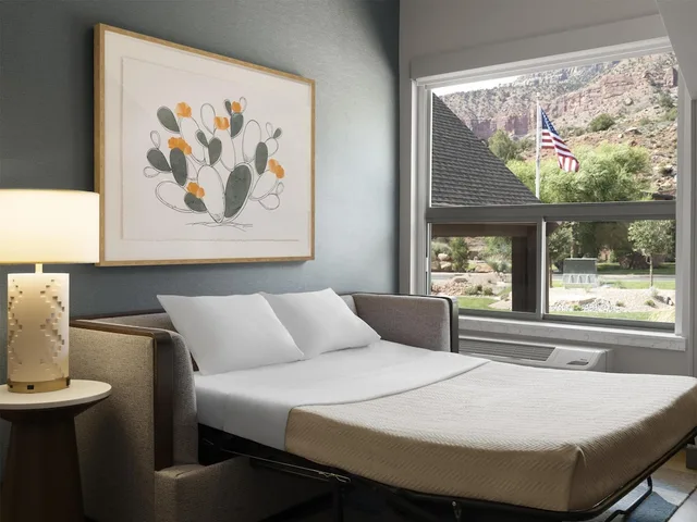 جناح بسرير كينج بغرفة نوم واحدة مع أريكة لذوي الإعاقة، Hyatt Place Springdale/Zion National Park 2/3