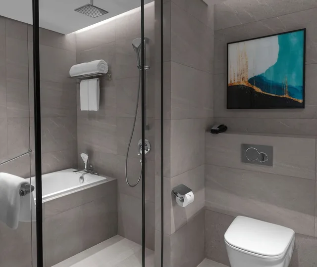 غرفة ديلوكس بسرير كينج وسرير فردي بغرفتي نوم، Fraser Residence Hanoi 4/10