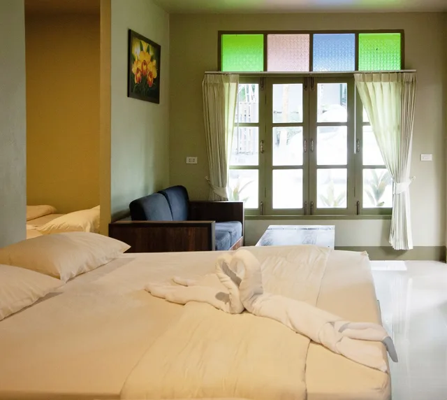 استوديو عائلي بسريرين كوين، Pai Panalee the Nature Boutique Hotel 2/10