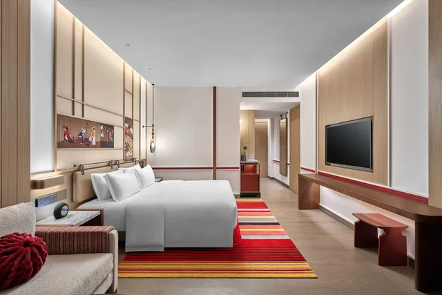 غرفة بريميوم بسرير كينج لذوي الإعاقة، Hotel Indigo Lugu Lake by IHG 1/2