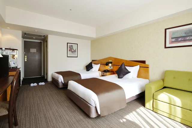 غرفة قياسية مفردة بسريرين منفصلين للمدخنين، Hotel Resol Gifu 1/4