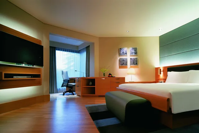 غرفة بسرير كينج، Grand Hyatt Hotel Singapore 3/5