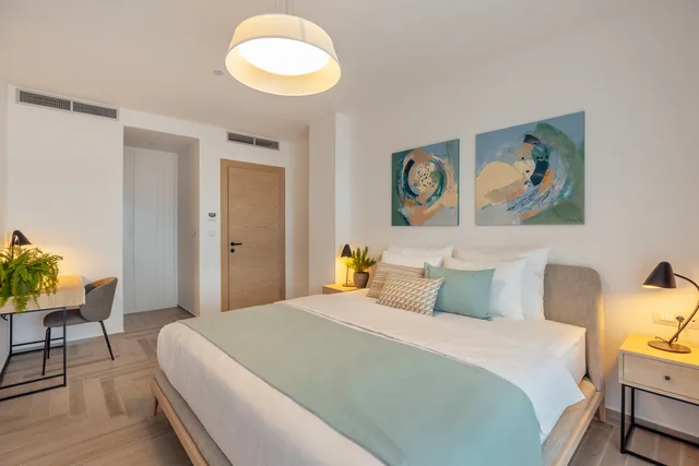 2 Bedrooms, Apartment, Sea View, Resident Building، Lazure Hotel and Marina 1/3