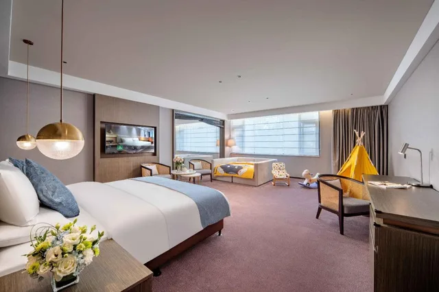 Ideal, Family, Suite, Double Bed, with Child Extra Bed، Novotel Nantong Center 1/4