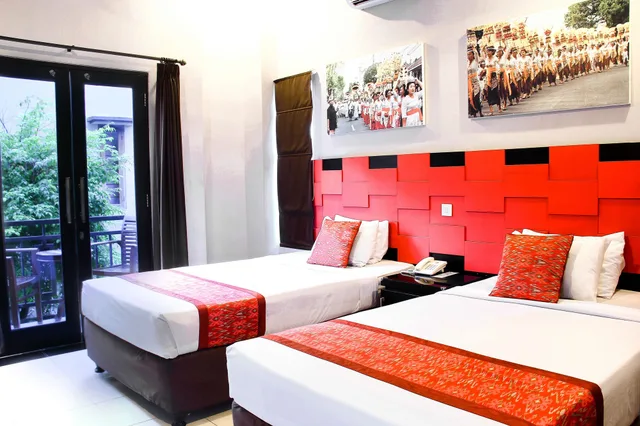 غرفة ديلوكس بسريرين منفصلين، Legian Village Beach Resort 4/9