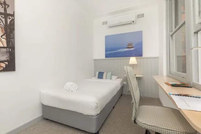 غرفة مفردة بحمام مشترك، Dalziel Lodge 3/8