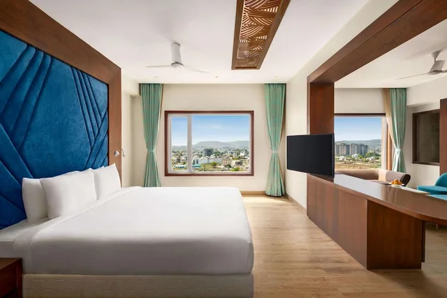 جناح جونيور بسرير كوين، Howard Johnson by Wyndham Udaipur Roop Nagar 2/3