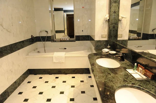 جناح ديلوكس بسرير كينج بحوض استحمام، Tower Genova Airport Hotel & Conference Center 4/9
