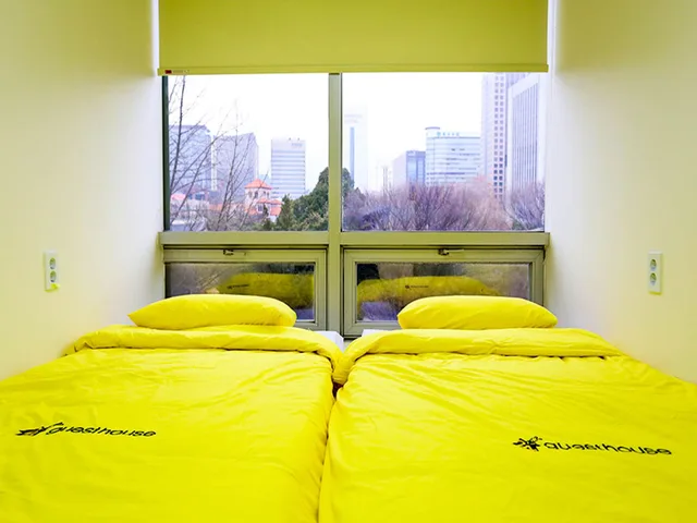غرفة ديلوكس بسريرين منفصلين، 24 Guesthouse Seoul City Hall 1/3