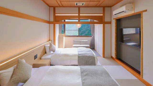 غرفة يابانية سوبيريور بسريرين منفصلين، Hotel Kisoji 1/1