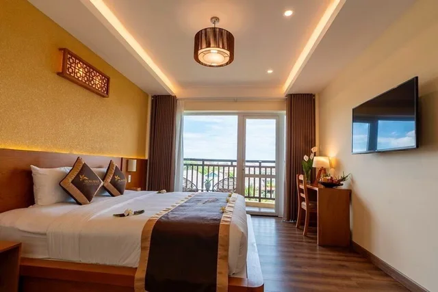 غرفة سوبيريور بسرير مزدوج بإطلالة على البحر، Aroma Beach Resort & Spa 2/10
