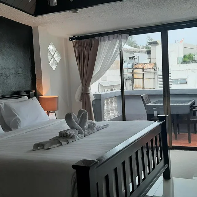 غرفة عائلية بإطلالة على البحر، Harrys Steakhouse & Beach Hotel 4/10