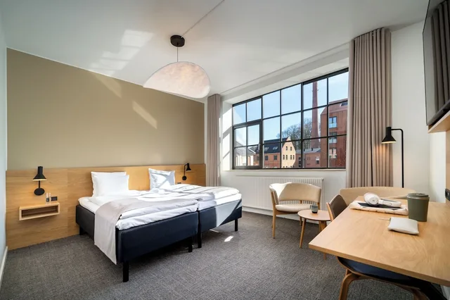 غرفة قياسية بسريرين منفصلين، Radisson Blu Papirfabrikken Hotel Silkeborg 1/5