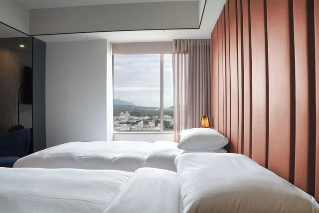 غرفة بسريرين منفصلين، Sheraton Taitung Hotel 1/1