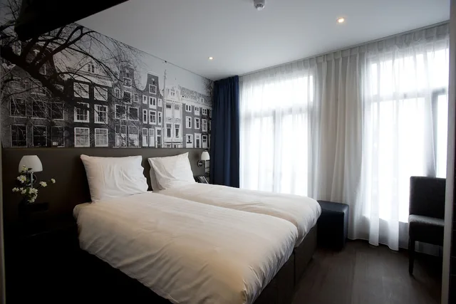 غرفة سوبيريور بسريرين منفصلين، Royal Amsterdam Hotel 1/4