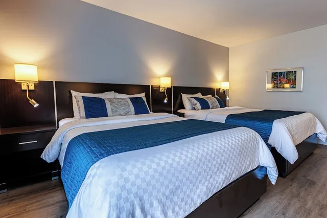 غرفة سوبيريور بسريرين كوين، Hotel Motel Castel de la Mer 2/5