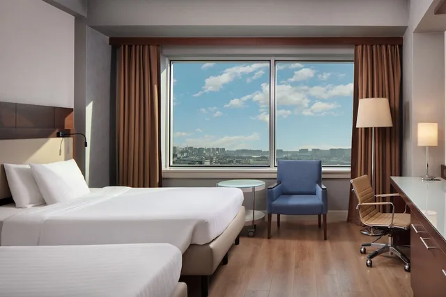 جناح بسريرين مزدوجين بغرفتي نوم بمطبخ، Delta Hotels Istanbul West 3/6