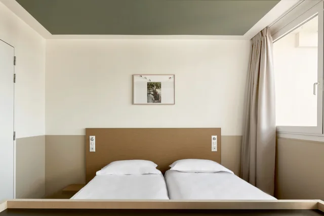 غرفة بريميوم مفردة بسريرين منفصلين، Fiap - Hostel 1/3