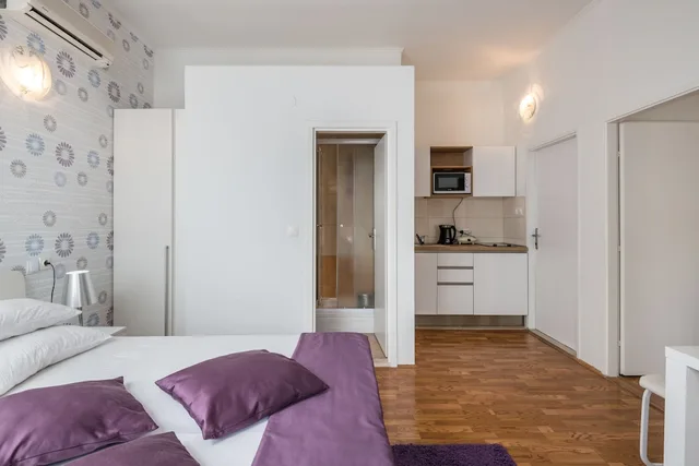 شقة كلاسيكية بسرير مزدوج وسريرين منفصلين بإطلالة على الفناء بشرفة بغرفتي نوم، Villa Voinic 1/10