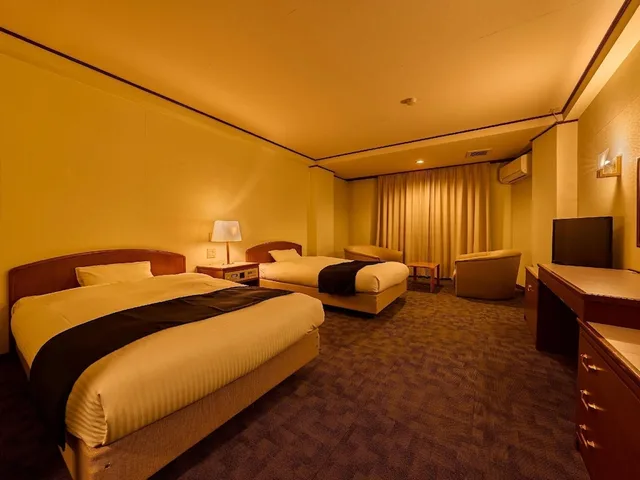 Standard, Twin Beds, No Bathroom، Ooedo Onsen Monogatari Shima Saichoraku 3/5