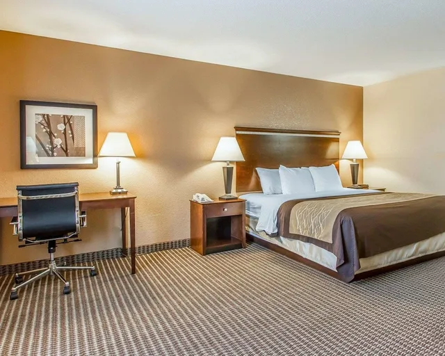 Standard, King Bed, Quality Inn & Suites Mount Pleasant 3/8