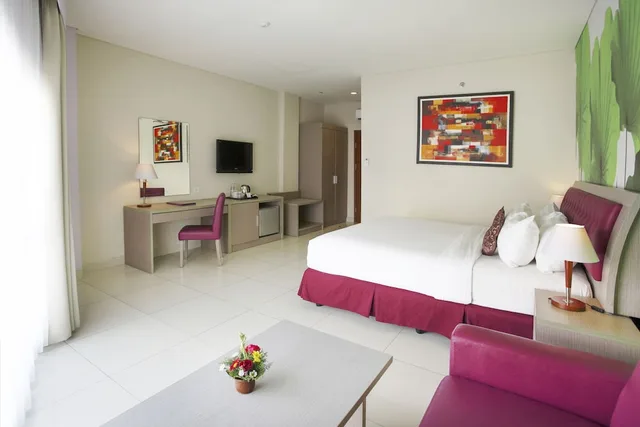 استوديو بسرير مزدوج، Kuta Central Park Hotel 3/8