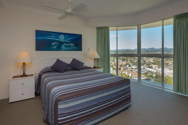 غرفة سوبيريور بغرفتي نوم، Burleigh Surf Apartments 1/1