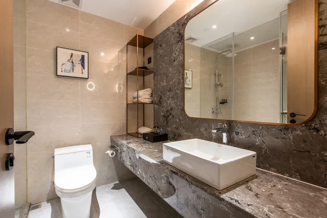 غرفة سوبيريور بسرير كينج وسرير كوين للمدخنين، Poltton International Apartment (Guangzhou Panyu Government Affairs Center) 3/3