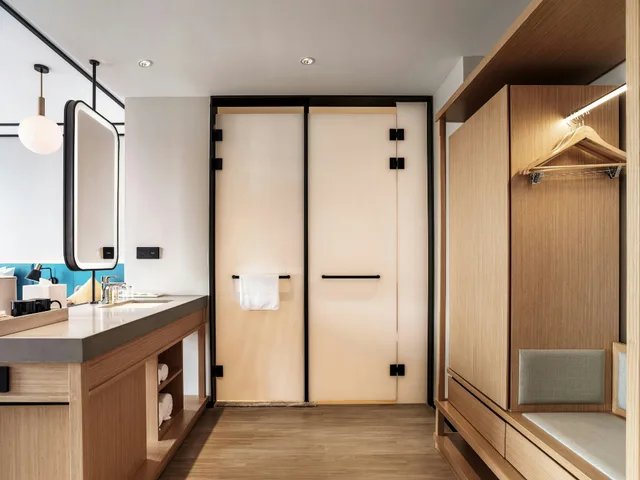 غرفة ديلوكس بسرير كينج، Hilton Garden Inn Hefei 5/5