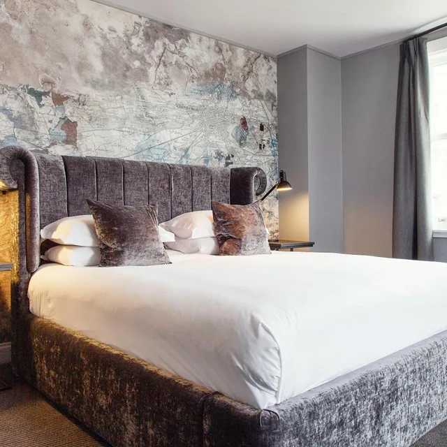 غرفة كلوب بسرير كينج، Malmaison Edinburgh 6/8