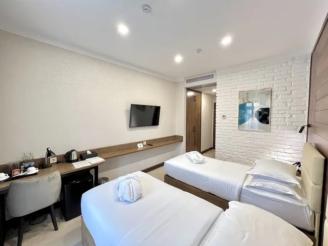 غرفة قياسية بسريرين منفصلين، Oscar Boutique Hotel 2/3
