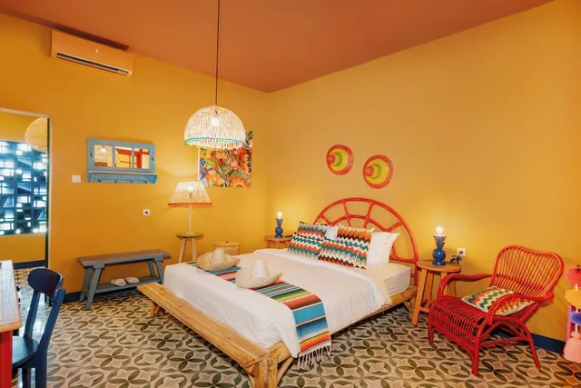 غرفة جونيور بسرير كوين، Por Aqui Stay & Dine 1/1