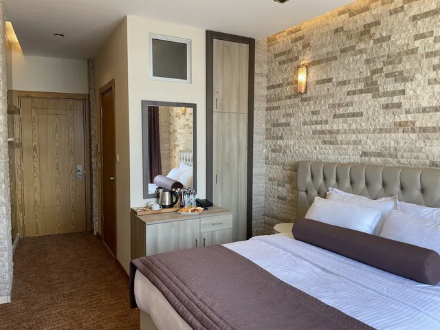 غرفة ديلوكس بسريرين منفصلين، Weingart Seaside Hotel 5/8