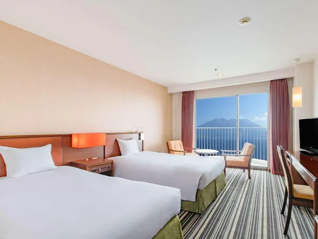 غرفة متصلة بأربعة أسرّة، Art Hotel Kagoshima 1/1