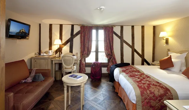 غرفة سوبيريور بسريرين منفصلين، Auberge Saint Pierre 2/2