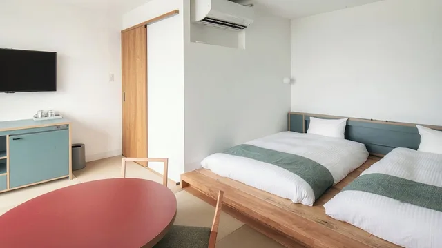 Deluxe, Futon Bed, Twin Beds, REF Okinawa Arena by VESSEL HOTELS 1/2
