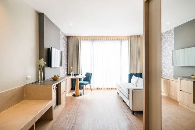غرفة بريميير ركنية بسرير كينج، The Key Premier Hotel Sukhumvit 8/10
