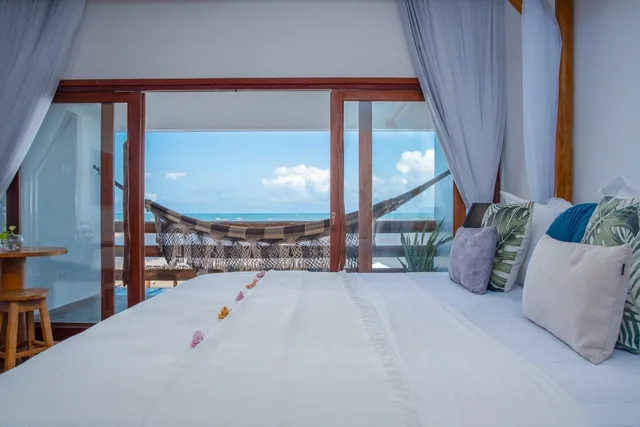 جناح اقتصادي بسرير مزدوج بإطلالة على البحر، Villa Pantai Boutique Hotel Maragogi 3/3