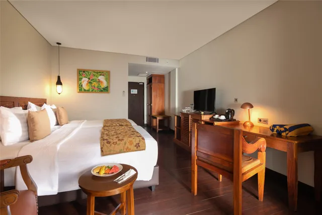 غرفة ديلوكس بسريرين منفصلين بإطلالة على الحديقة، Best Western Premier Agung Resort Ubud 3/4