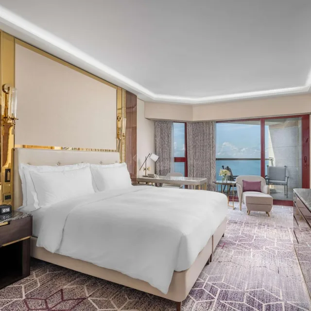 جناح رئاسي بسرير مزدوج بإطلالة على البحر، هيلتون جدة(Jeddah Hilton) 1/5