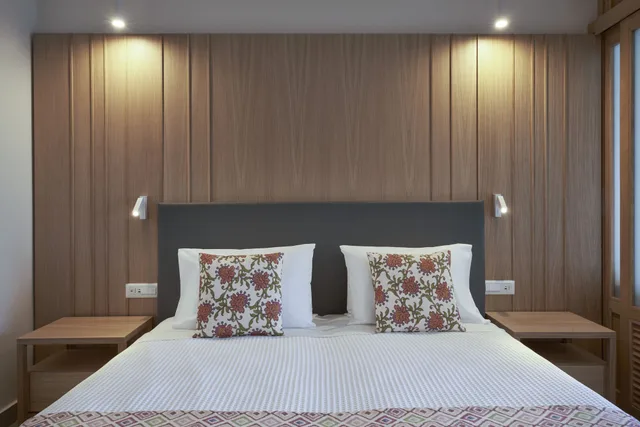 Family, Queen and Twin Beds, Inland View، Atlantica Mikri Poli Rhodes 2/6