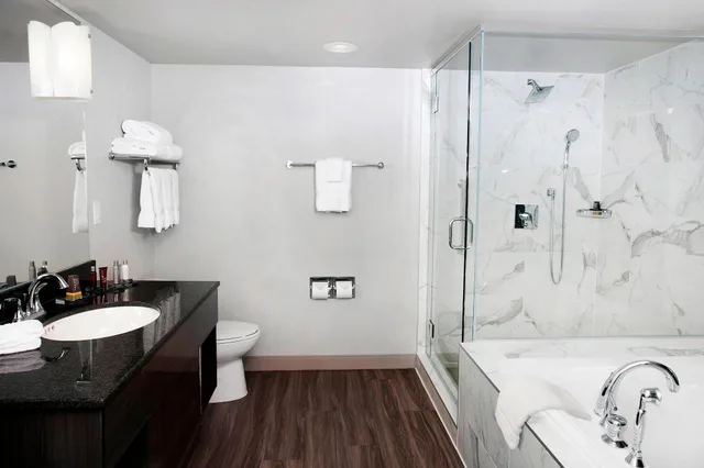 جناح رئاسي جونيور بسرير كينج مع أريكة، Niagara Falls Marriott on The Falls 4/4