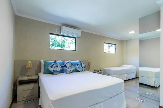 شقة بسرير كوين وسرير فردي بغرفة نوم واحدة مع أريكة، Residencial Brava Club Exclusive 1/5