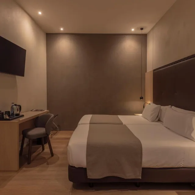غرفة سوبيريور بسرير مزدوج، Gran Hotel Barcino 4/10