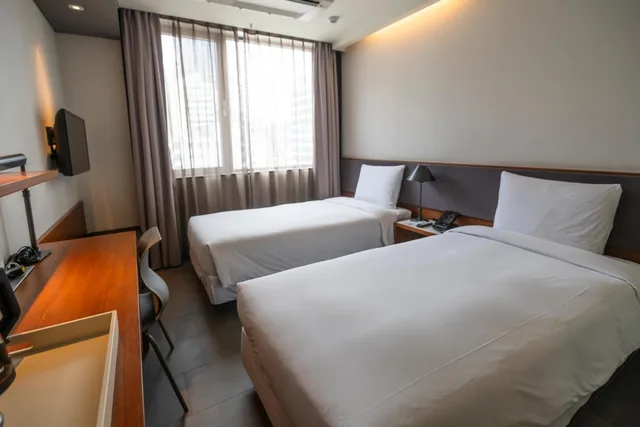 غرفة اقتصادية بسريرين منفصلين، Seoul Hotel ShinShin Myeongong 4/10
