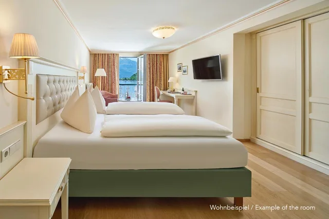 غرفة كومفورت بإطلالة على البحيرة، Grand Hotel Zell Am See 6/10
