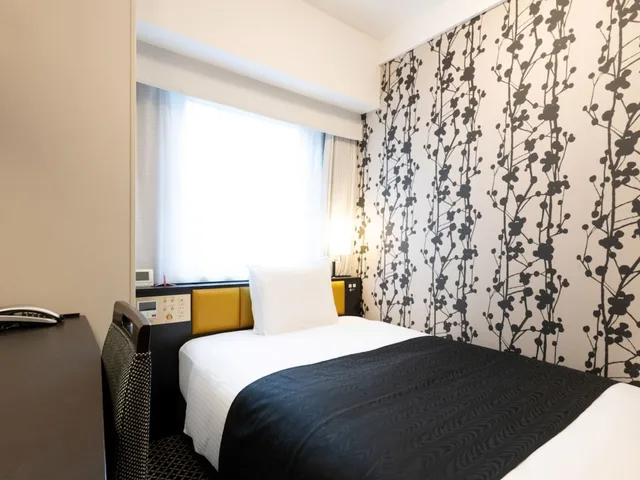 غرفة قياسية بسرير مزدوج، Apa Hotel Shin-Osaka-Ekiminami 1/8
